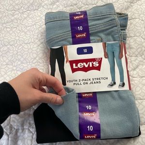 LEVIS- YOUTH 2-PACK STRETCH
PULL ON JEANS